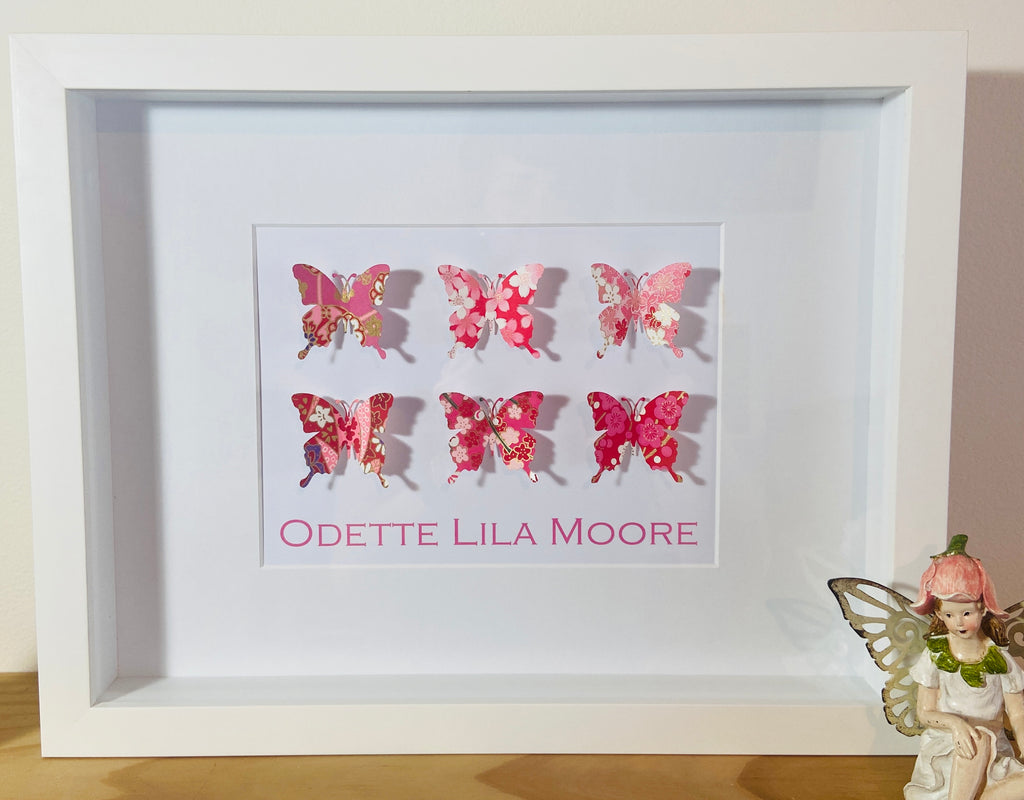 Matilda Paper Butterflies – 28x35cm