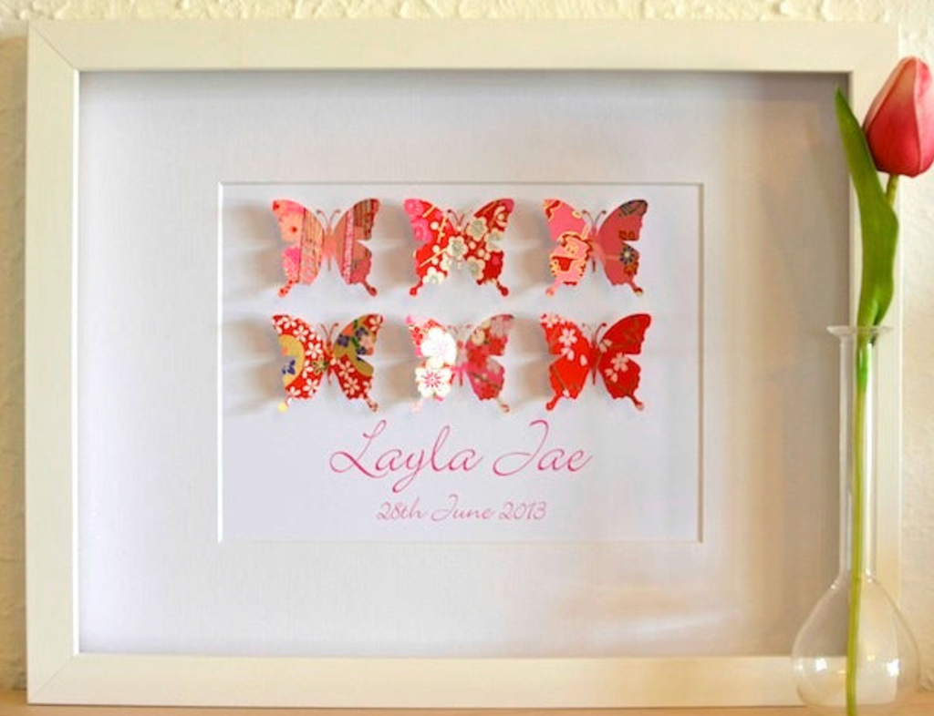 Matilda Paper Butterflies – 28x35cm