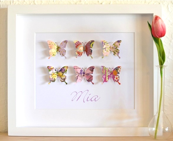 Matilda Paper Butterflies – 28x35cm